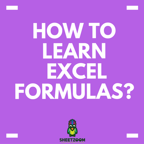 How to Learn Excel Formulas?